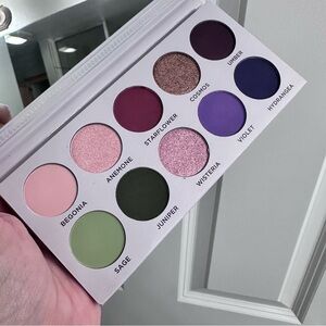 Ace Beaute Violet Sage eyeshadow pallet NEW 10 shadows